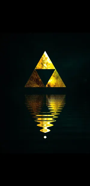 Possessing The Triforce Of Power Wallpaper