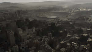 Post Apocalyptic Cityscape Resident Evil Wallpaper