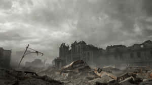 Post Apocalyptic Cityscape Resident Evil Wallpaper