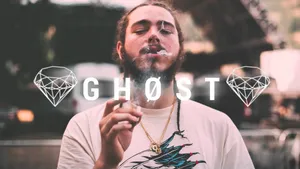 Post Malone Ghost Cover Wallpaper