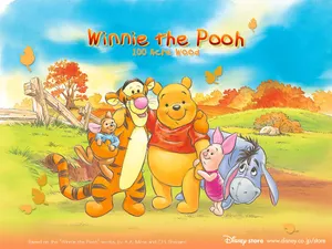 Poster For Winnie The Pooh Iphone Background Wallpaper