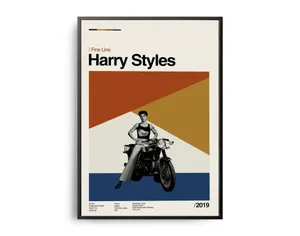 Poster Of Fine Line Harry Styles Album Cover Wallpaper