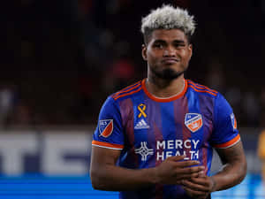 Pouting Atlanta United Fc Striker Josef Martinez Wallpaper