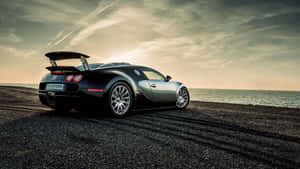 Power And Elegance - Bugatti Veyron Wallpaper