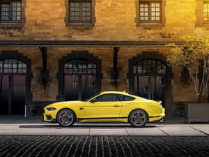 Power And Performance - The Ford Mustang Ecoboost Wallpaper