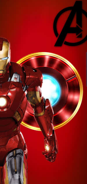 Power And Precision: Iron Man Soars On Your Mobile Wallpaper