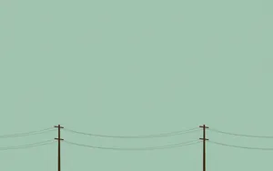 Power Line Aesthetic Art Desktop Wallpaper