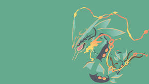 Power Of Nature: Rayquaza Wallpaper