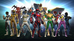 Power Rangers Team Showcase Wallpaper