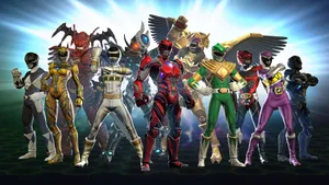 Power Rangers Team Showcase Wallpaper