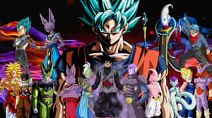 Power Struggle For The Fate Of The World In Tournament Of Power Wallpaper