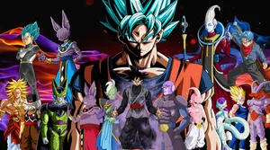 Power Struggle For The Fate Of The World In Tournament Of Power Wallpaper