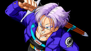 Power Up With Trunks From Dragon Ball Z Wallpaper