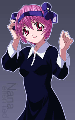 Powerful And Emotional Anime Character – Nana From Elfen Lied Wallpaper