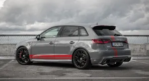 Powerful Audi S3 In Stunning Scenery Wallpaper