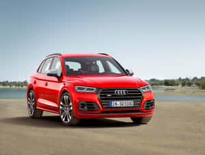 Powerful Audi Sq5 On The Open Road Wallpaper