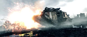 Powerful Battlefield Vehicles In Action Wallpaper