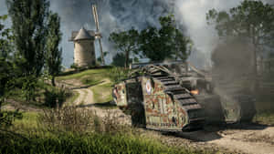 Powerful Battlefield Vehicles In Action Wallpaper