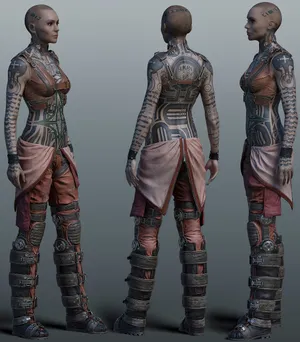 Powerful Biotic Jack In Mass Effect Wallpaper