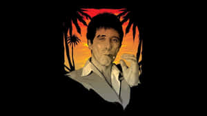 Powerful Classic: Scarface Desktop Wallpaper