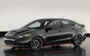 Powerful Dodge Dart Car In Action Wallpaper