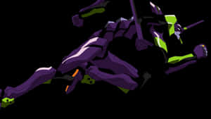 Powerful Eva Unit-01 In Action Wallpaper