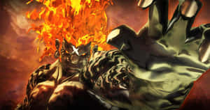 Powerful Ganondorf Ruling His Dark Kingdom In Hyrule Wallpaper