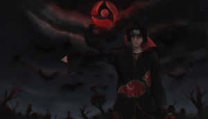 Powerful Genjutsu Technique In Action Wallpaper