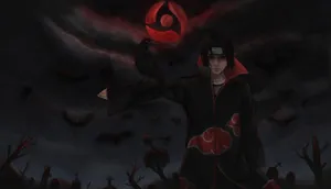 Powerful Genjutsu Technique In Action Wallpaper