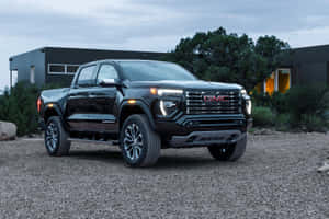 Powerful Gmc Canyon In Nature Wallpaper