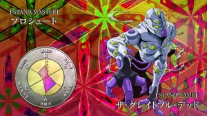 Powerful Jojo Stands Ready For Action Wallpaper