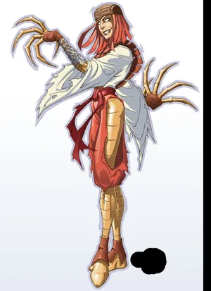 Powerful Lady Deathstrike In Action Wallpaper