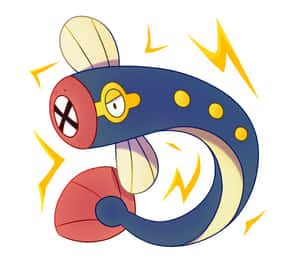 Powerful Lightning Bolts And The Magnificent Eelektrik Wallpaper