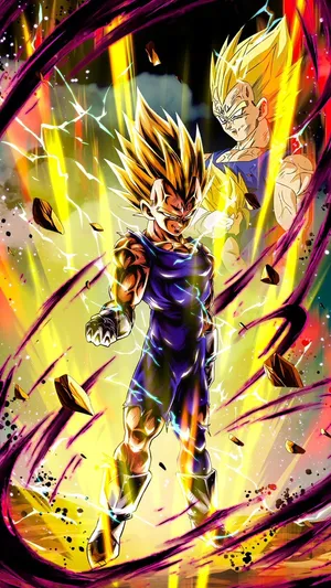 Powerful Majin Vegeta Wallpaper
