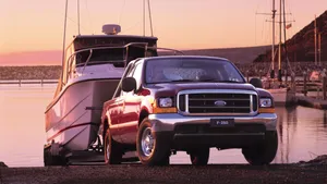 Powerful Performance - The Majestic Ford Powerstroke Wallpaper