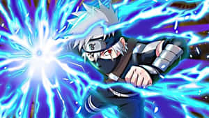 Powerful Raikiri In Action Wallpaper