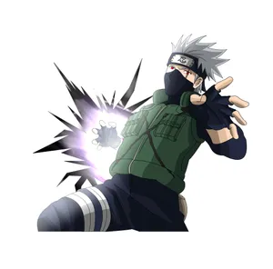 Powerful Raikiri Lightning Release Technique Wallpaper