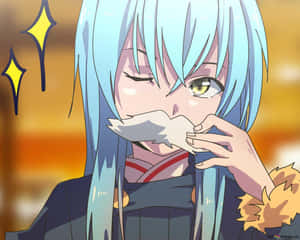 Powerful Rimuru Tempest - Anime Fantasy Wallpaper