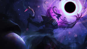 Powerful Sorcerer Conjuring Magic Wallpaper