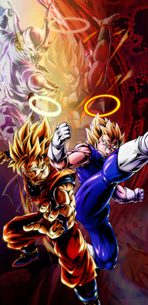 Powerhouse Duo – Gogeta & Vegito Wallpaper