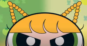 Powerpuff Girls Bubbles Close Up Wallpaper