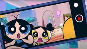 Powerpuff Girls Selfie Wallpaper