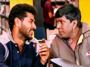 Prabhu Deva And Vadivelu In Library Wallpaper