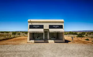Prada Marfa Store Photography Wallpaper