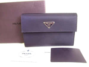 Prada Purple Wallet Set Wallpaper