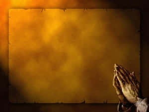Praying For Inner Wisdom And Peace Wallpaper