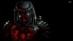 Predator Wearing Face Cover Wallpaper