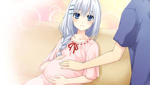 Pregnant Tobiichi Origami Wallpaper