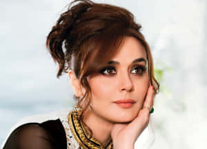 Preity Zinta Is A Successful Actor Captivating Audiences With Her Performances. Wallpaper