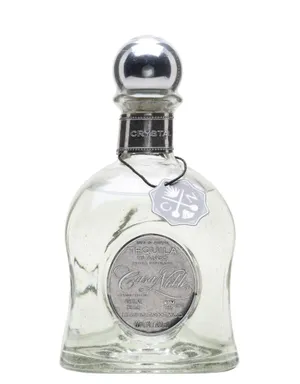 Premium Casa Noble Crystal Blanco Tequila In Vintage Bottle Wallpaper